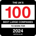 Top 100 Large UK Companies to Work For